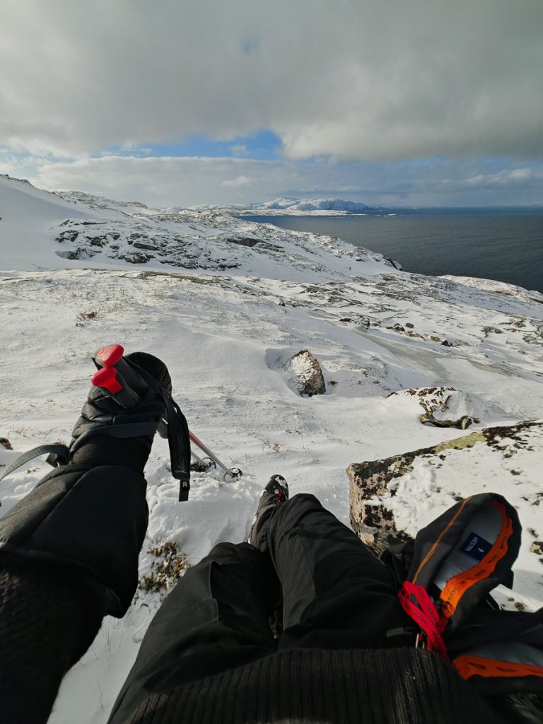 View on beautiful Bøkfjord in Sør-Varanger