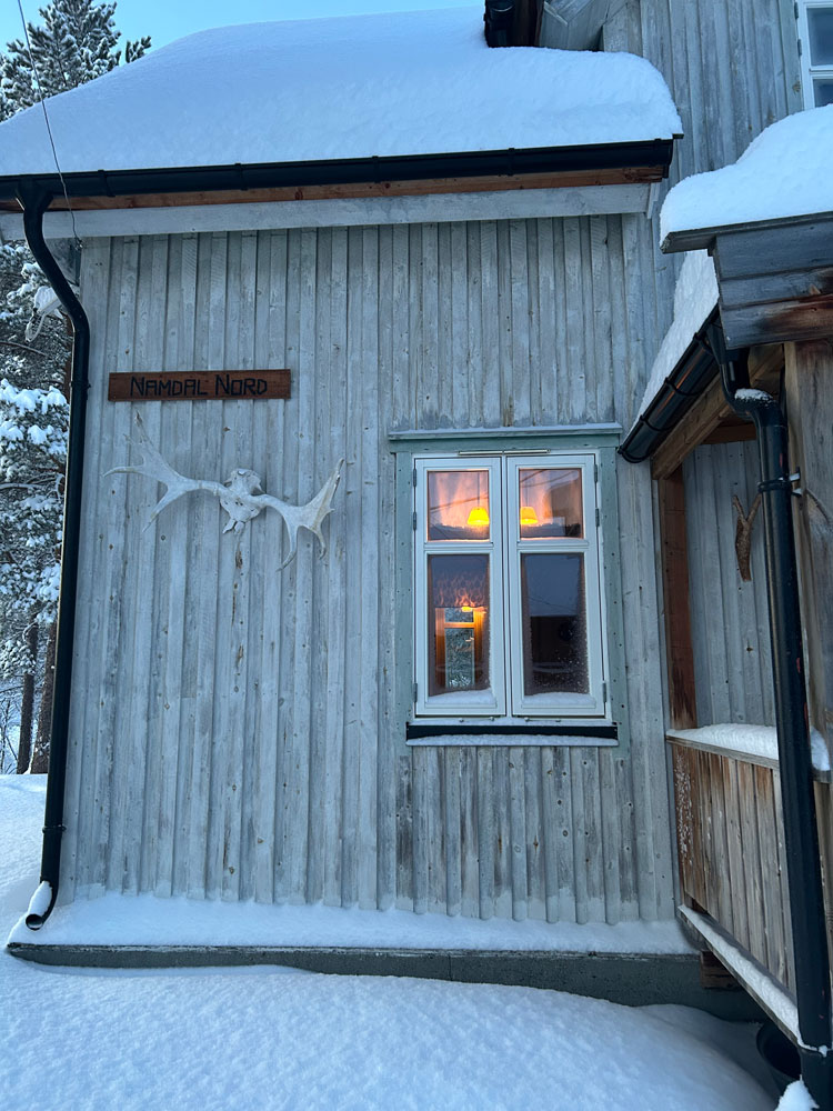 Namdalen lodge in winter - kirkenes tours