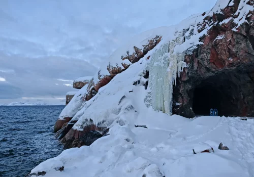WWII torpedo battery at Bøkfjord near Kirkenes - kirkenes tours